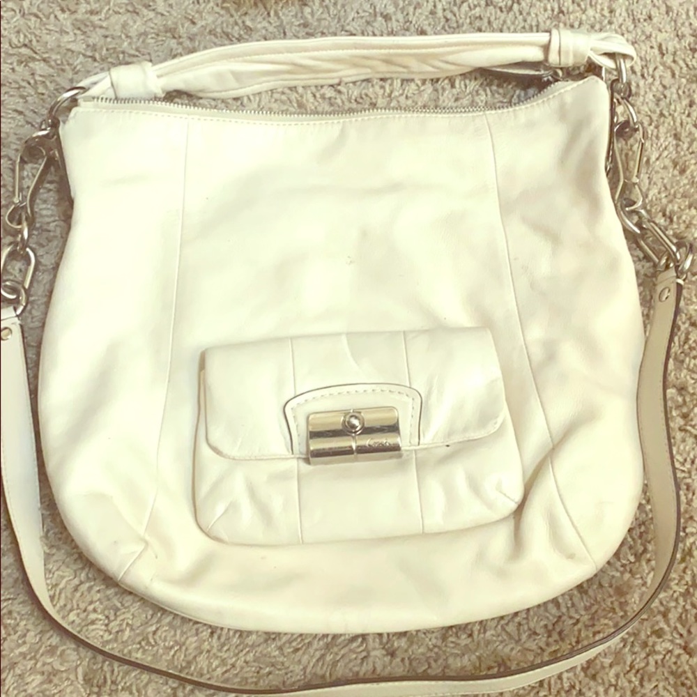 White coach purse
